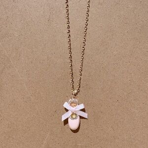 Ballet Slipper Necklace 🩰